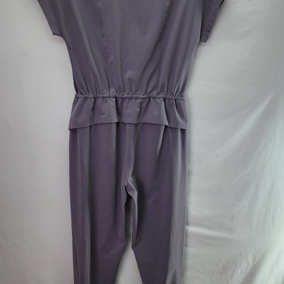 Lululemon Stretch Travel Woven Women's Jumpsuit Dusky Lavender - Size 8 - Picture 6 of 7
